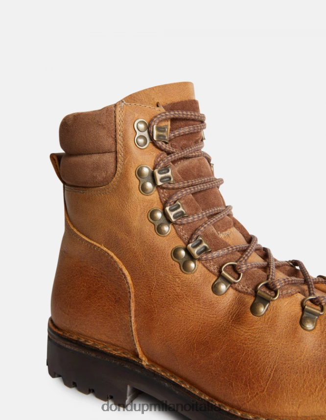 DONDUP hombres botas de nobuk calzado marrón AZX2Z0976