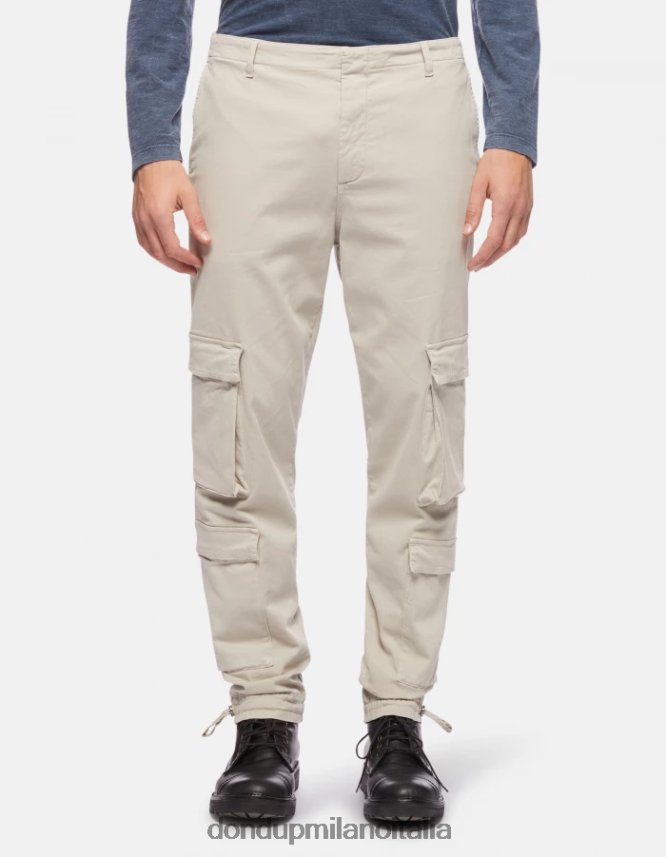 DONDUP hombres pantalones cargo ken de algodón vestir livito AZX2Z0694