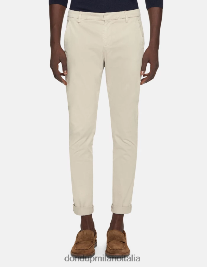 DONDUP hombres pantalones gaubert slim de algodón vestir livito AZX2Z0684