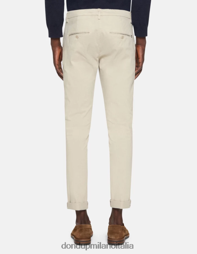 DONDUP hombres pantalones gaubert slim de algodón vestir livito AZX2Z0684