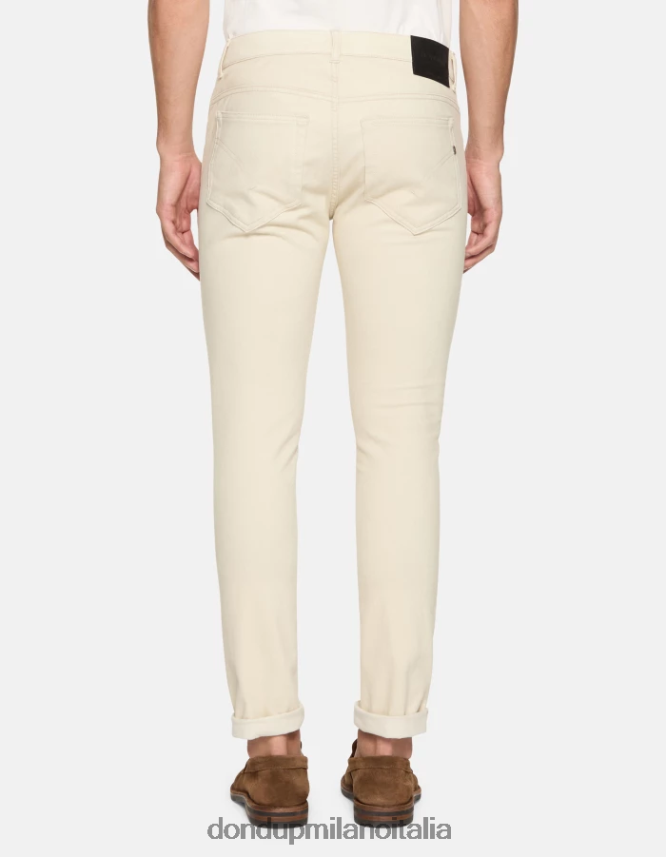 DONDUP hombres pantalones travis slim de algodón vestir burro AZX2Z0578