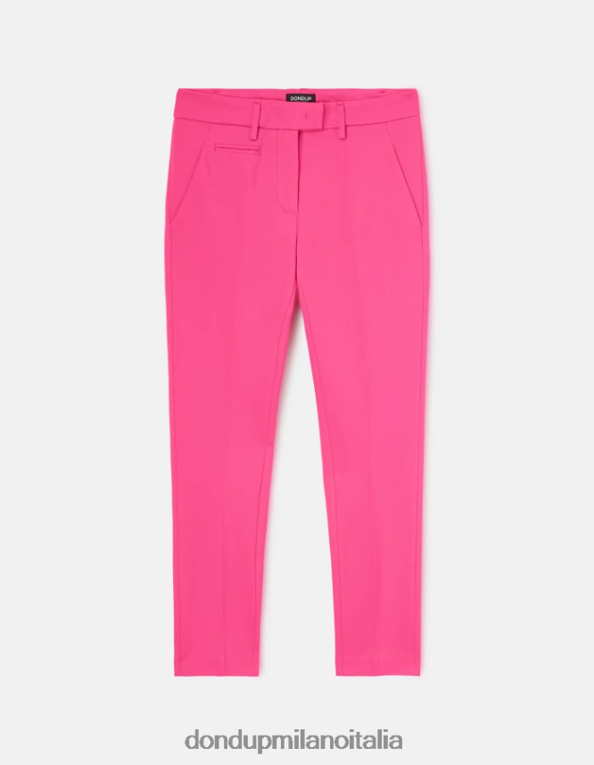 DONDUP mujer pantalones de punto perfectos y ajustados vestir orquídea AZX2Z0126