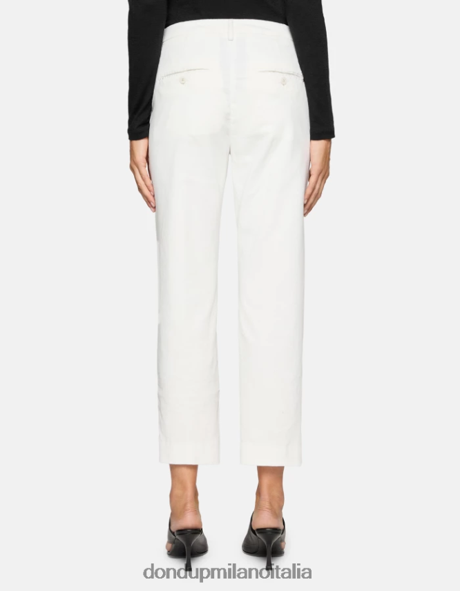 DONDUP mujer pantalones holgados de terciopelo nima vestir burro AZX2Z0135