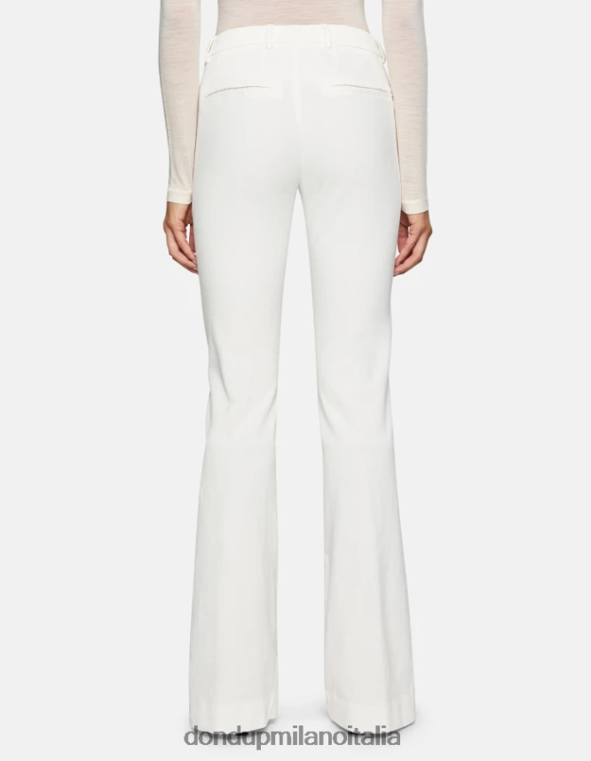 DONDUP mujer pantalones lexi bootcut de terciopelo vestir burro AZX2Z0123