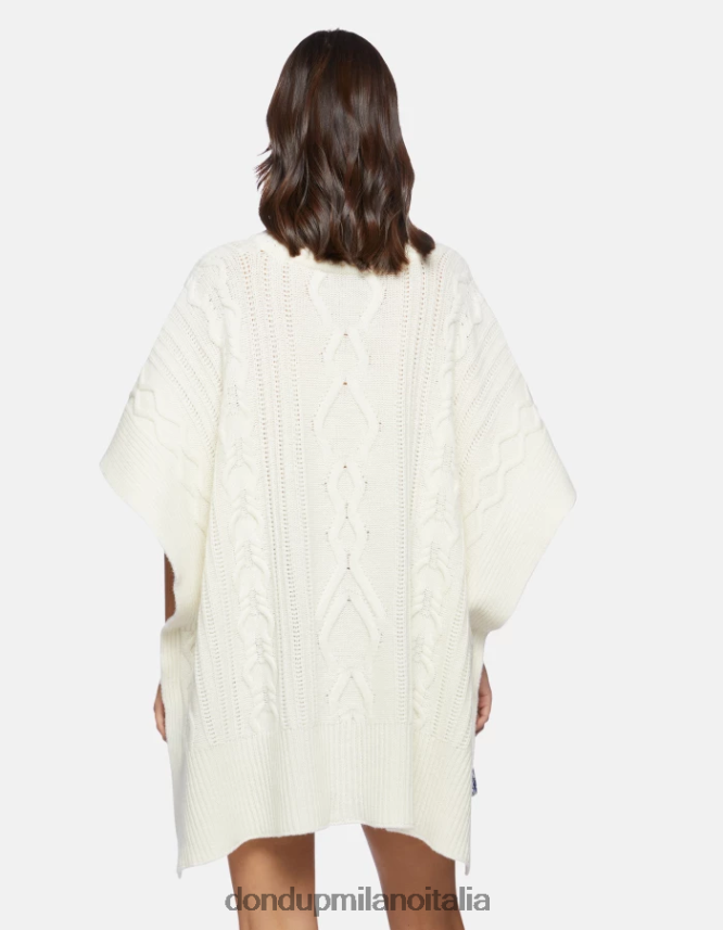 DONDUP mujer poncho de lana de gran tamaño vestir burro AZX2Z0310