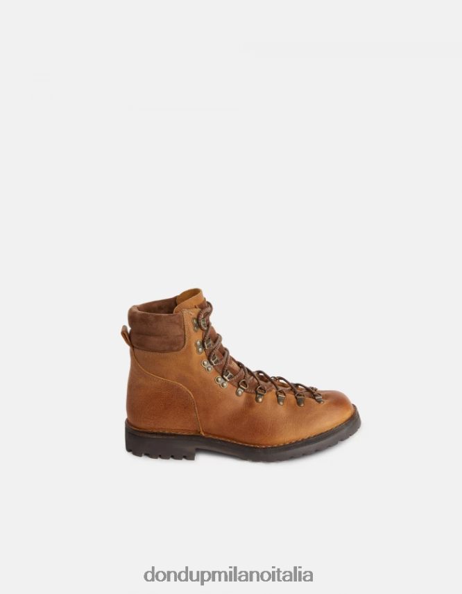 DONDUP hombres botas de nobuk calzado marrón AZX2Z0976